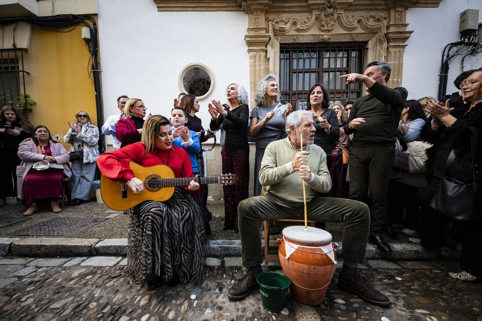 Imágenes de zambombas del día 13 de diciembre en Jerez