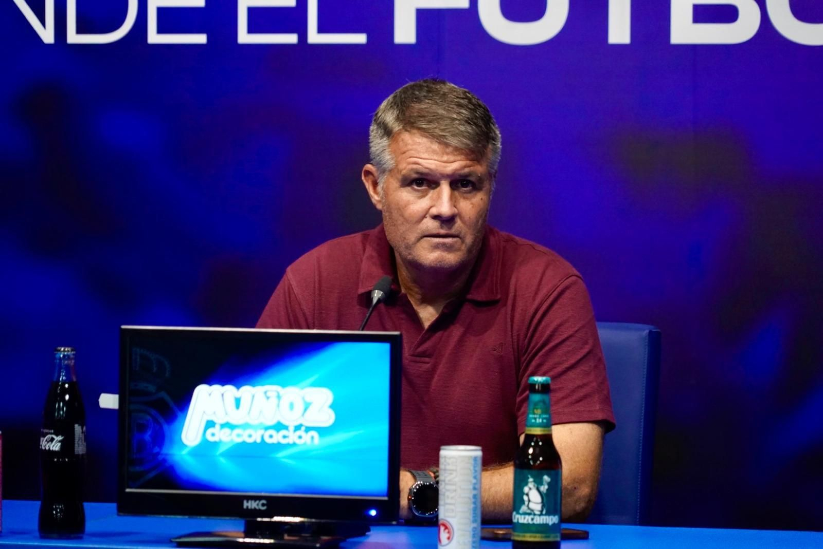 Pedro Morilla, en una rueda de prensa reciente.