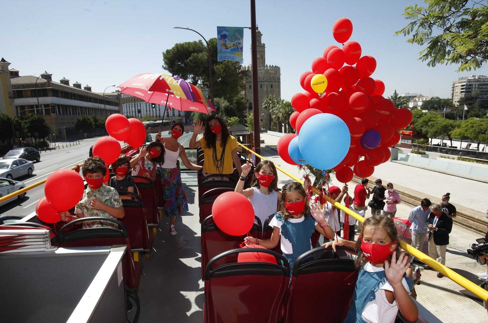 Los autobuses turísticos de City Sightseeing Sevilla regresan a su actividad tras el coronavirus.