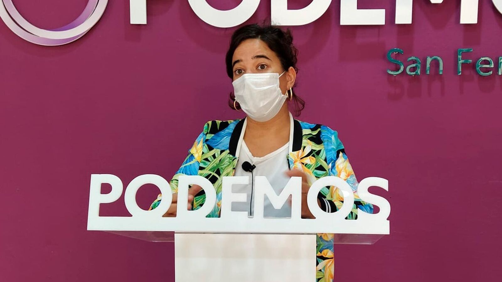 Ana Rojas, portavoz de Podemos San Fernando.