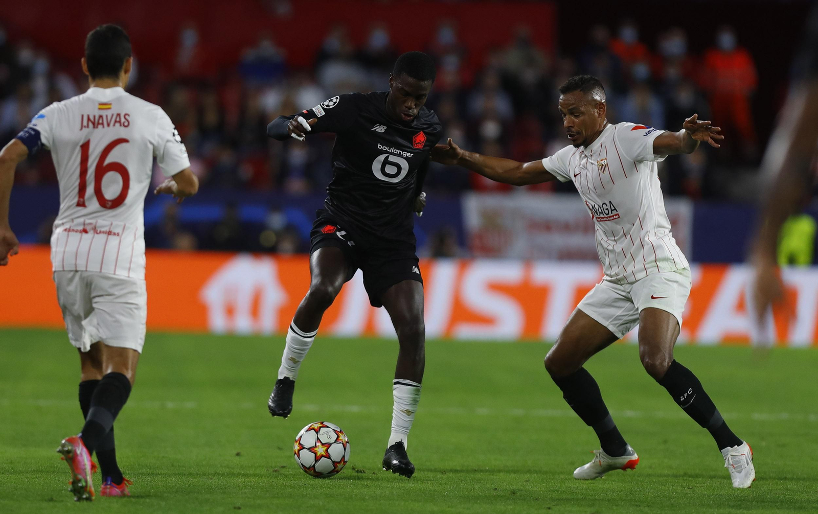 Las imágenes del Sevilla-Lille