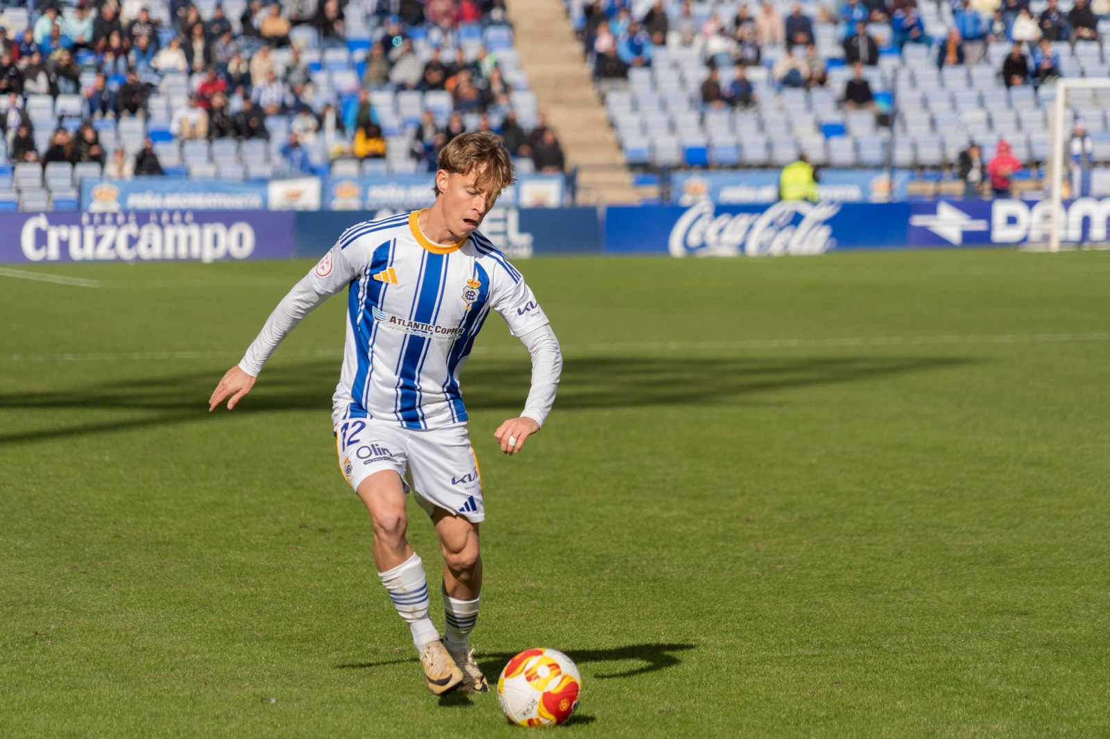 Las mejores imágenes del partido Recreativo de Huelva-Águilas