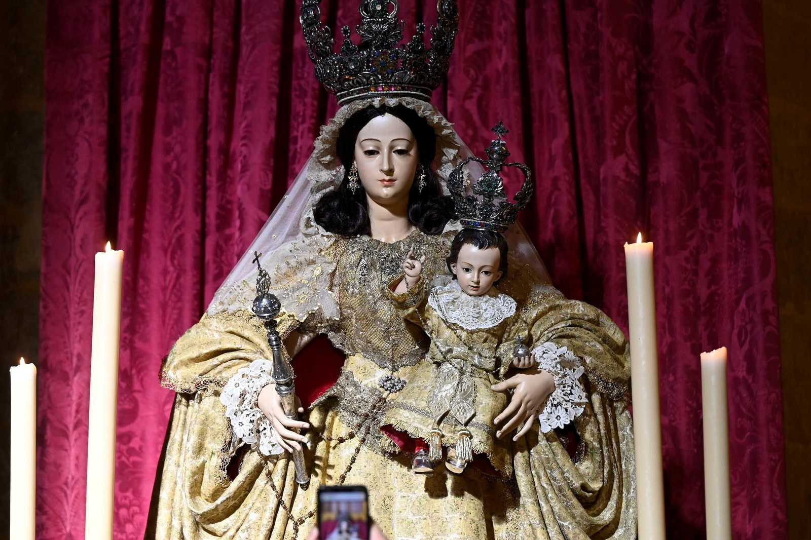 La Virgen del Socorro regresa al culto en San Pedro