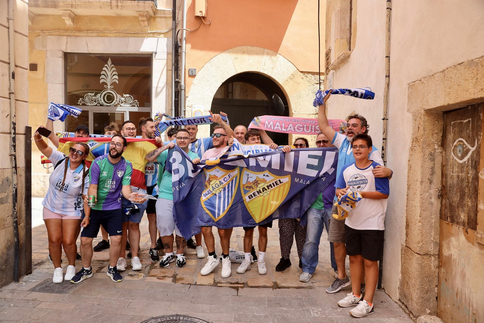 Así fue la locura del ascenso del Málaga CF en Tarragona