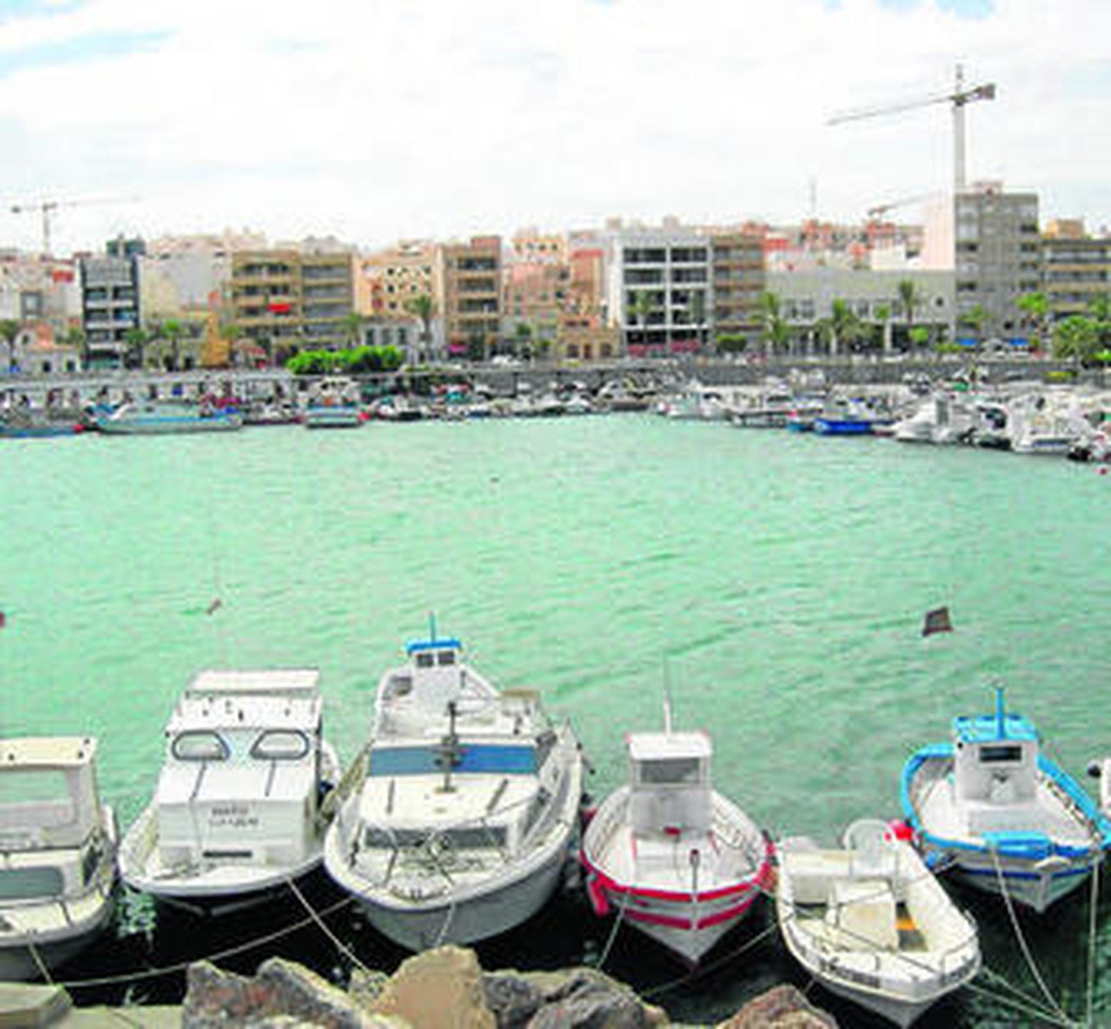 El puerto de Garrucha.