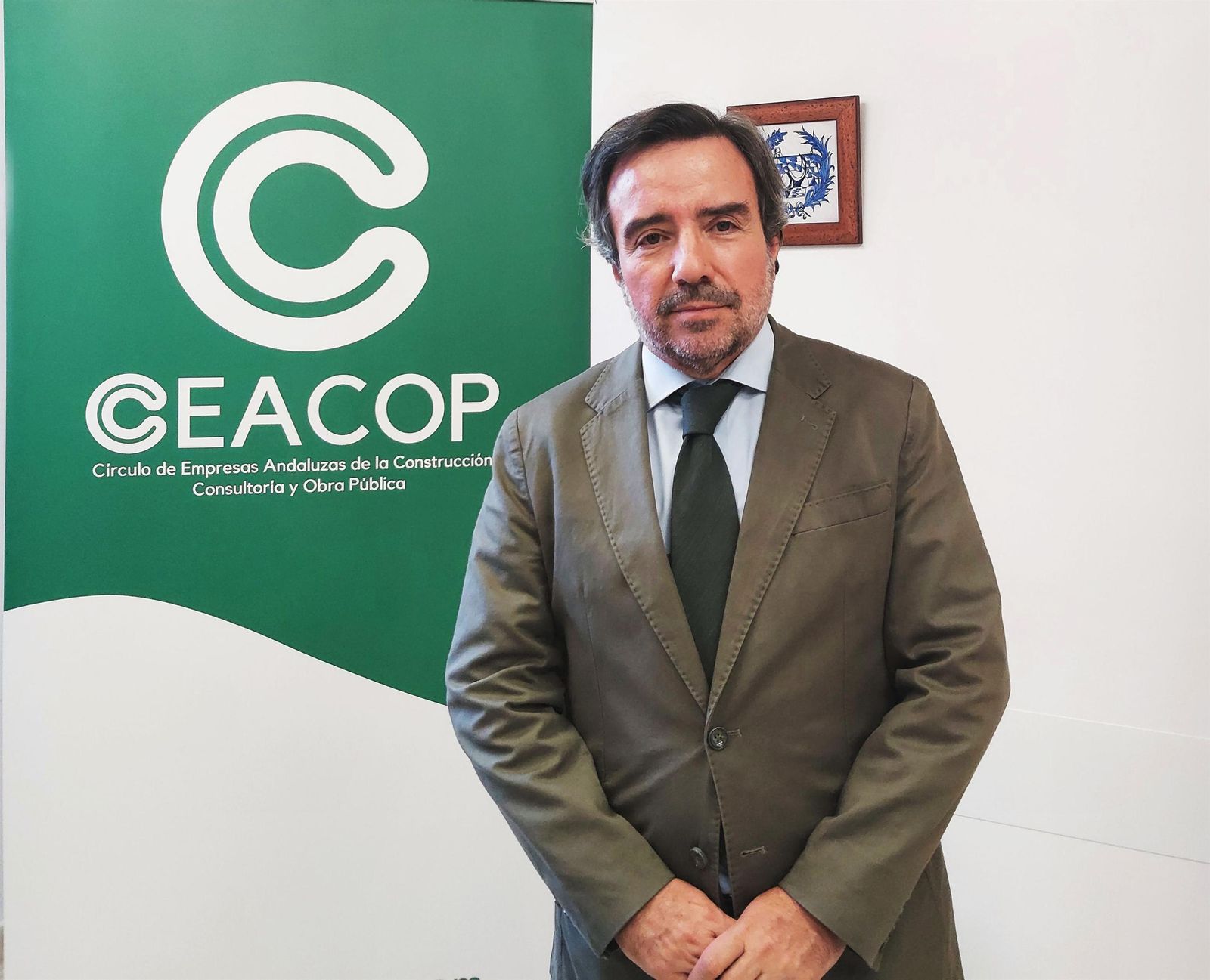 Arturo Coloma, gerente del Círculo de Empresas Andaluzas de la Construcción, Consultoría y Obra Pública (Ceacop).