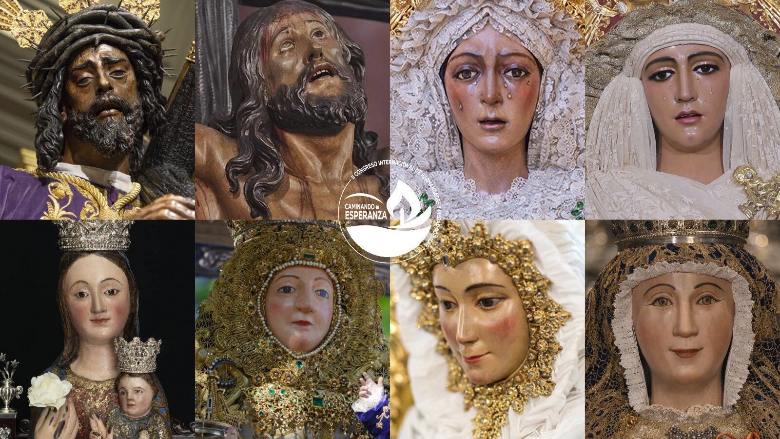 Imágenes invitadas a la procesión de clausura del II Congreso Internacional de Religiosidad Popular