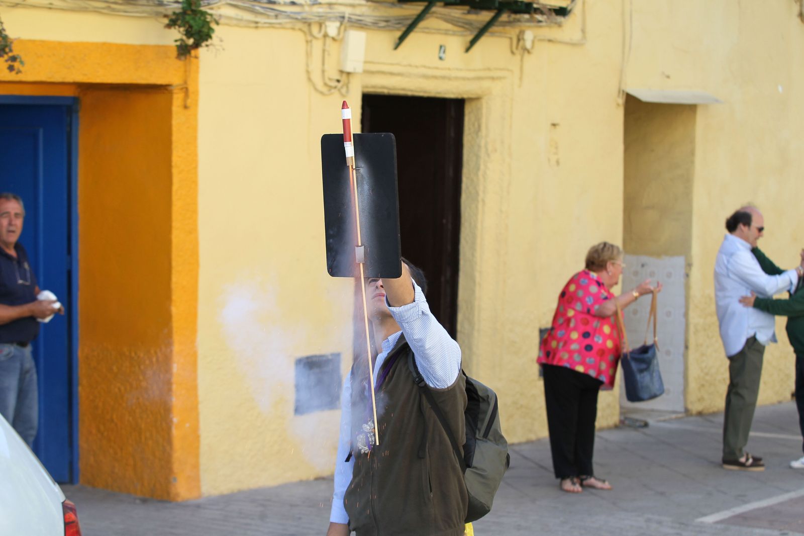 Primer día de camino de la hermandad de Jerez