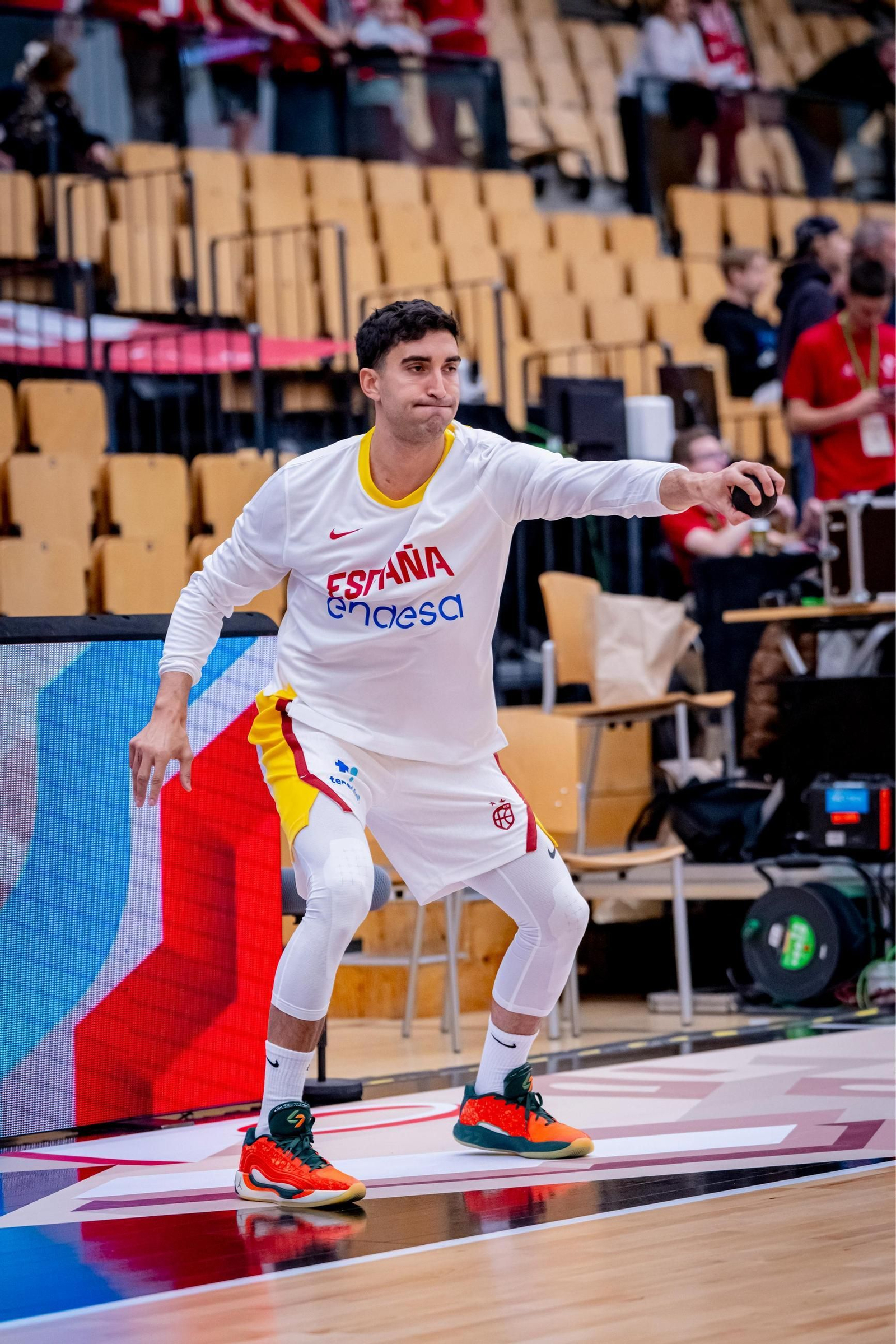 Las mejores fotos del Dinamarca-España de baloncesto