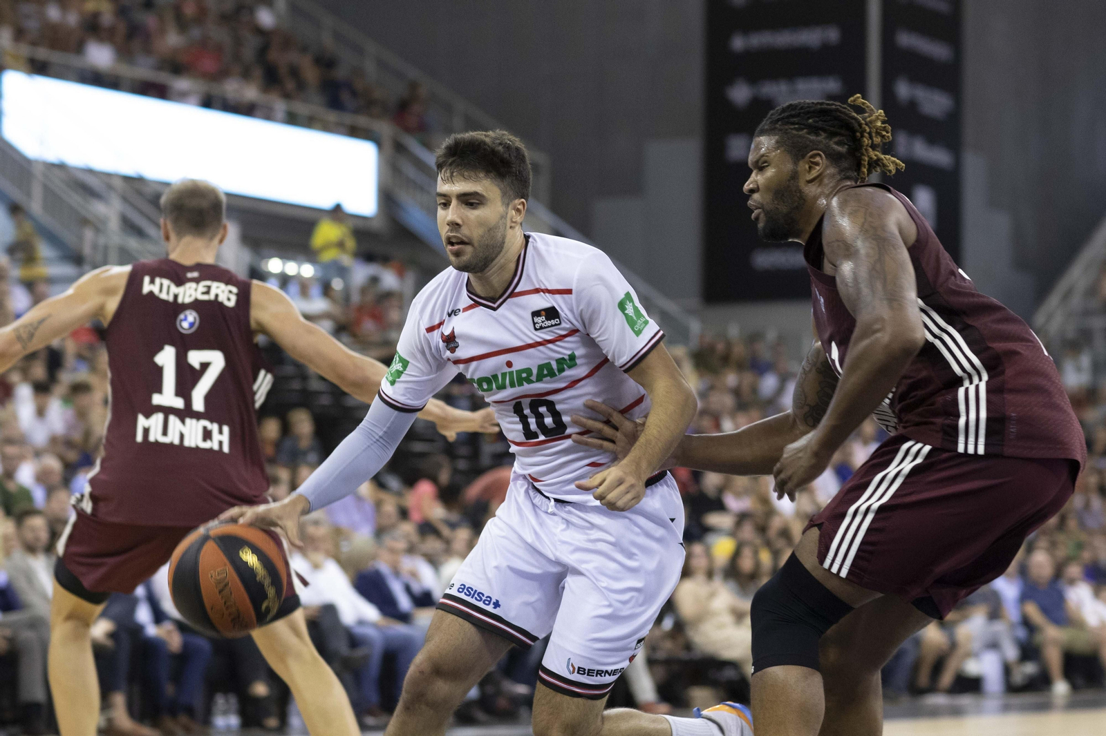 Germán Martínez cuajó un buen partido ante los alemanes.