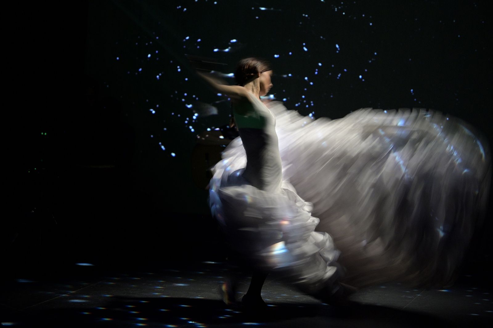 Olga Pericet baila ‘Un cuerpo infinito’.