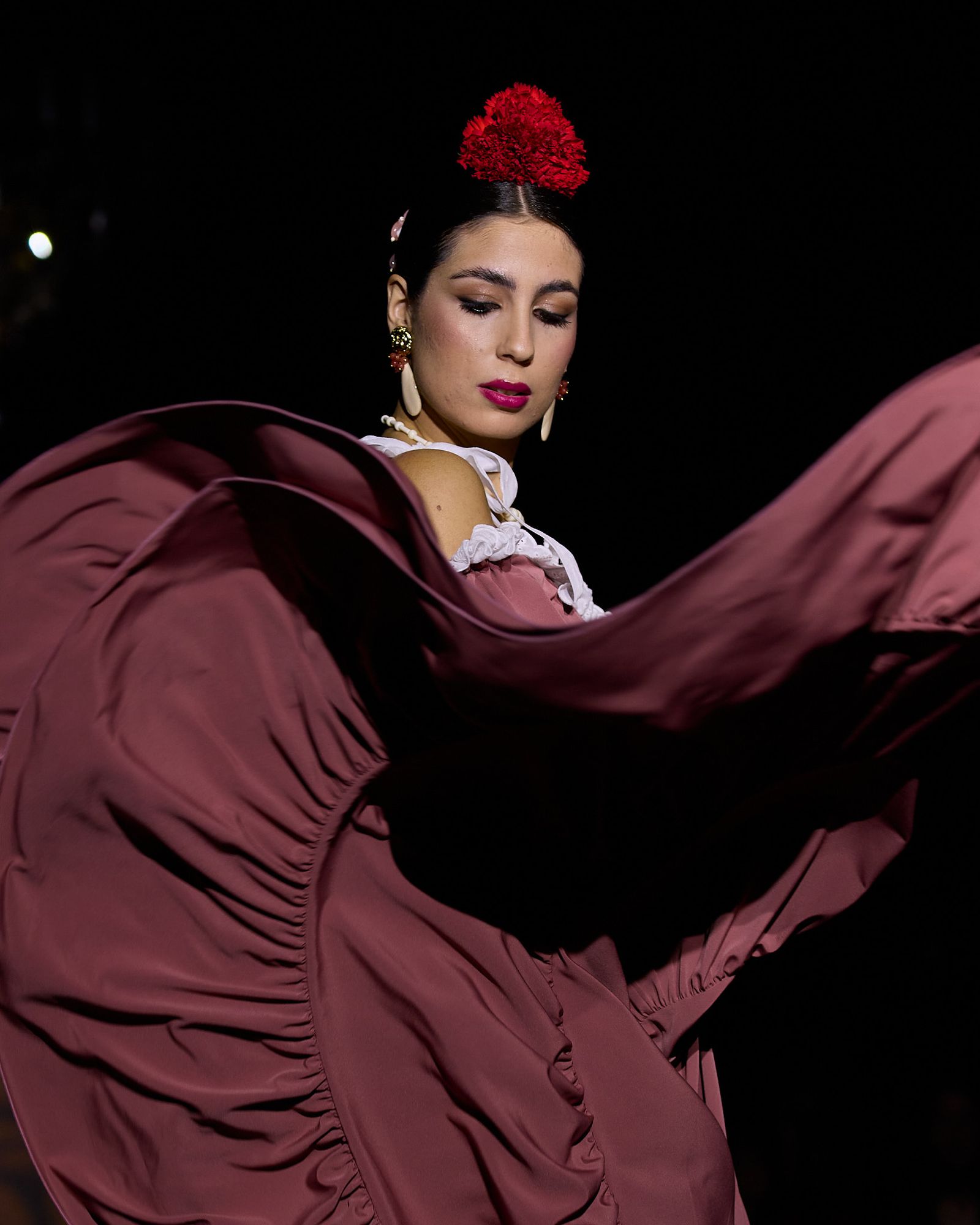 El desfile de Lorena Reyes Atelieren We Love Flamenco 2026, todas las fotos