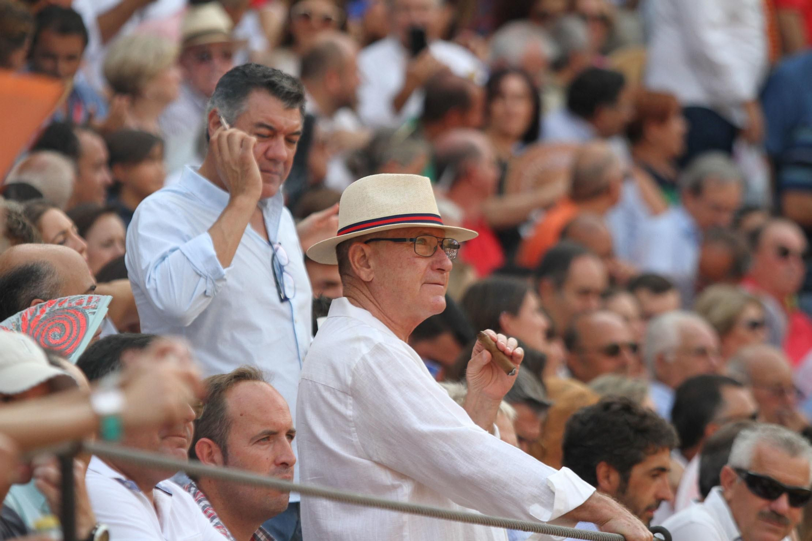 Festejo de Rejones en el coso de La Merced por Colombinas.