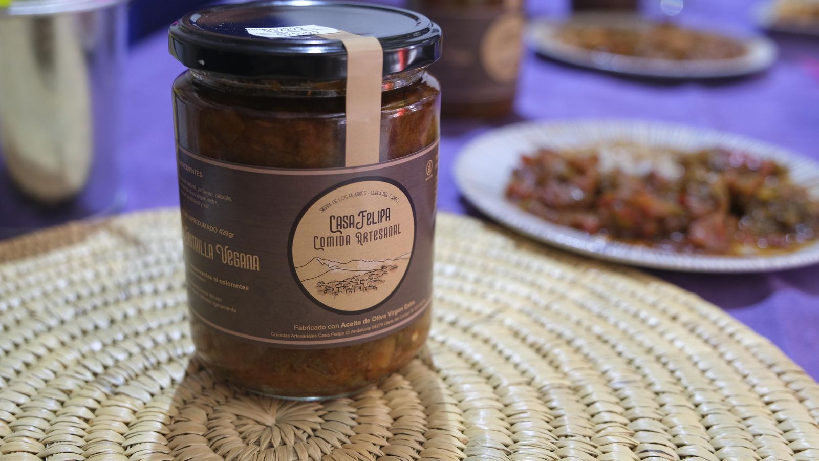 Comida artesanal de excelencia sobre la mesa.