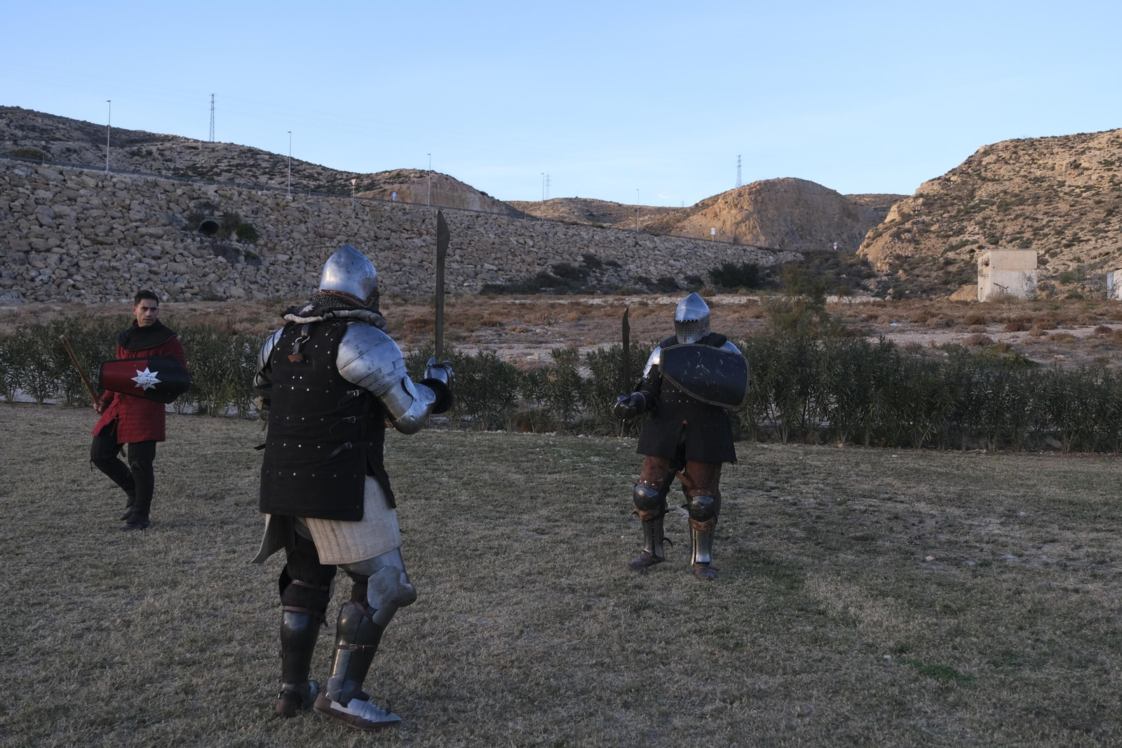 Fotogalería de los combates medievales en Almería