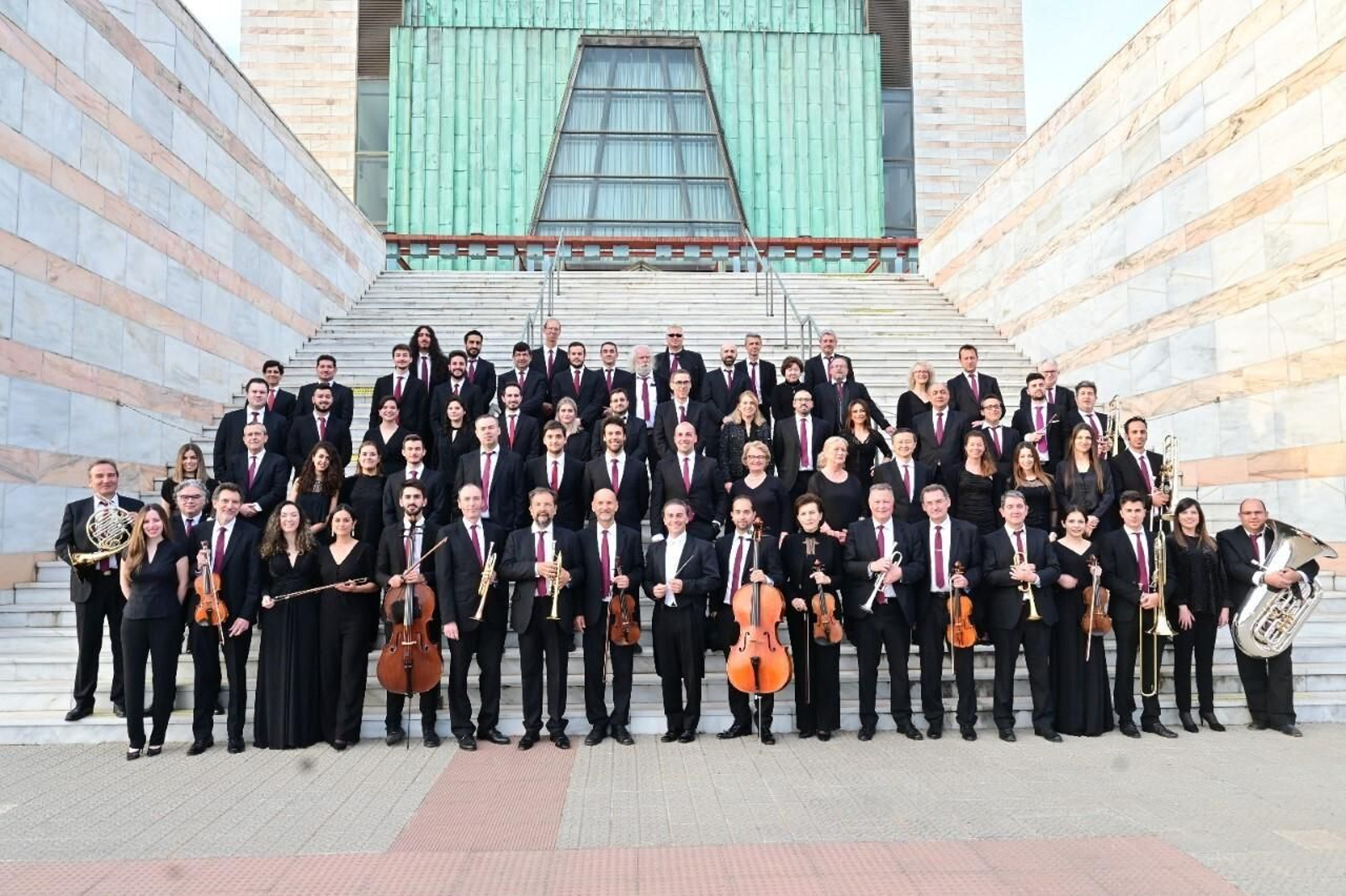Orquesta Filarmónica de Málaga en una imagen promocional.