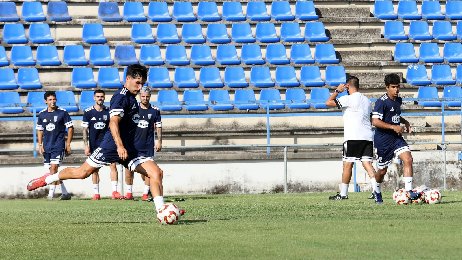 Primer entrenamiento del Xerez CD en el Pedro Garrido de Jerez