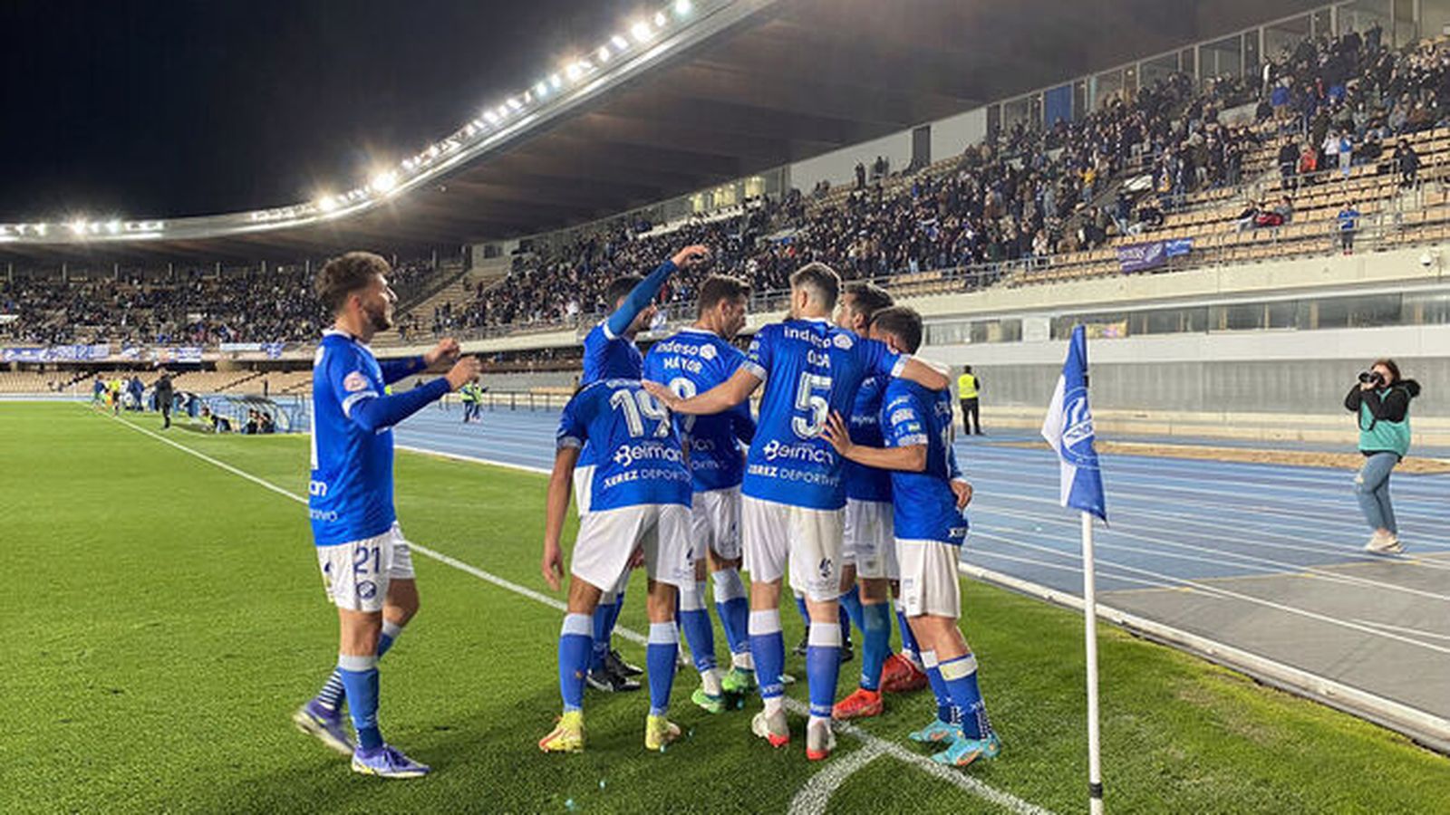 El estadio de Chapín, escenario de los partidos del Xerez DFC.