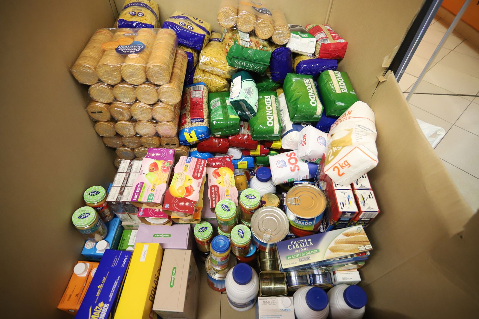 Imágenes de la gran Recogida del Banco de alimentos 2019