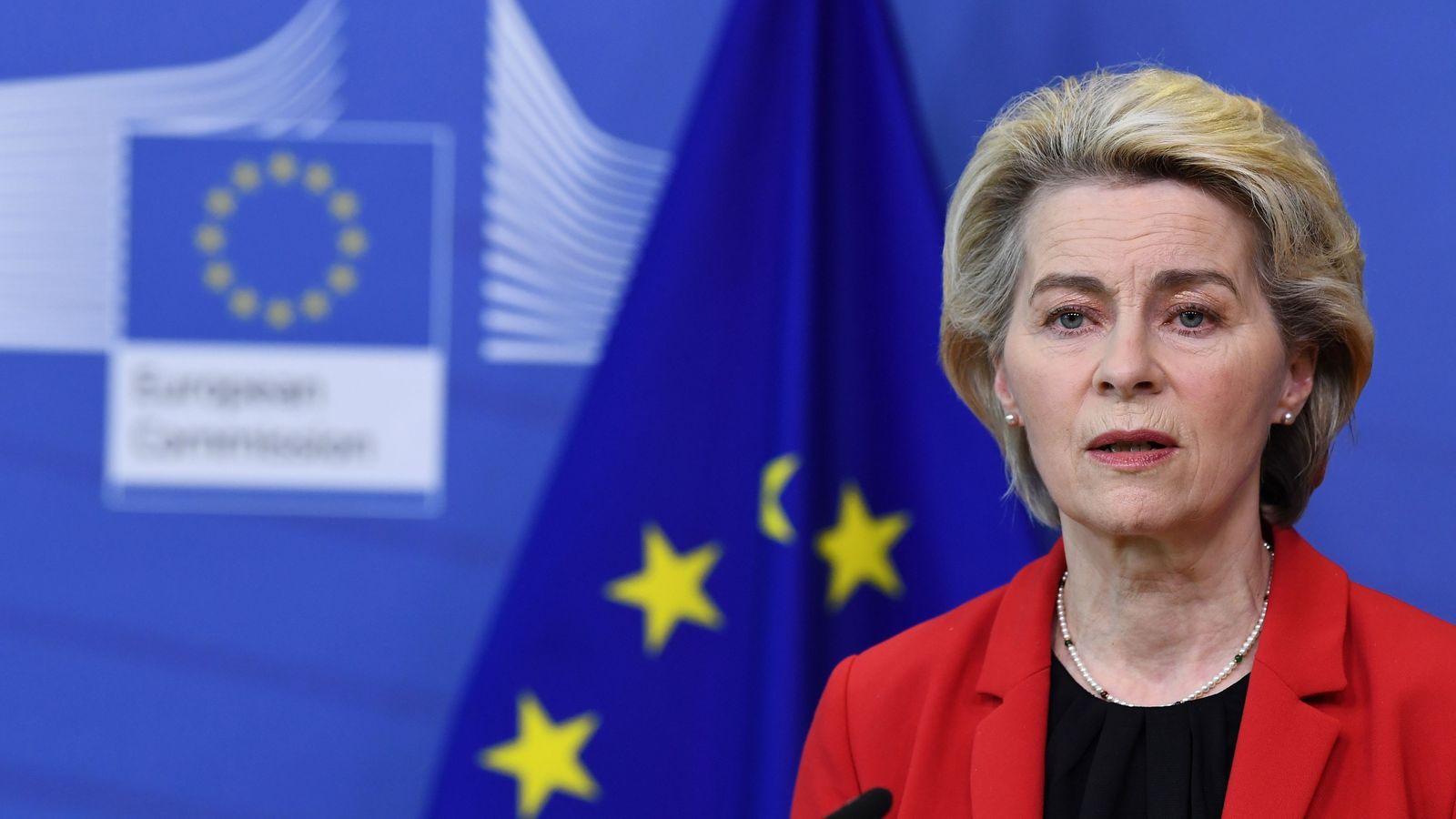 Ursula von der Leyen, presidenta de la Comisión Europea
