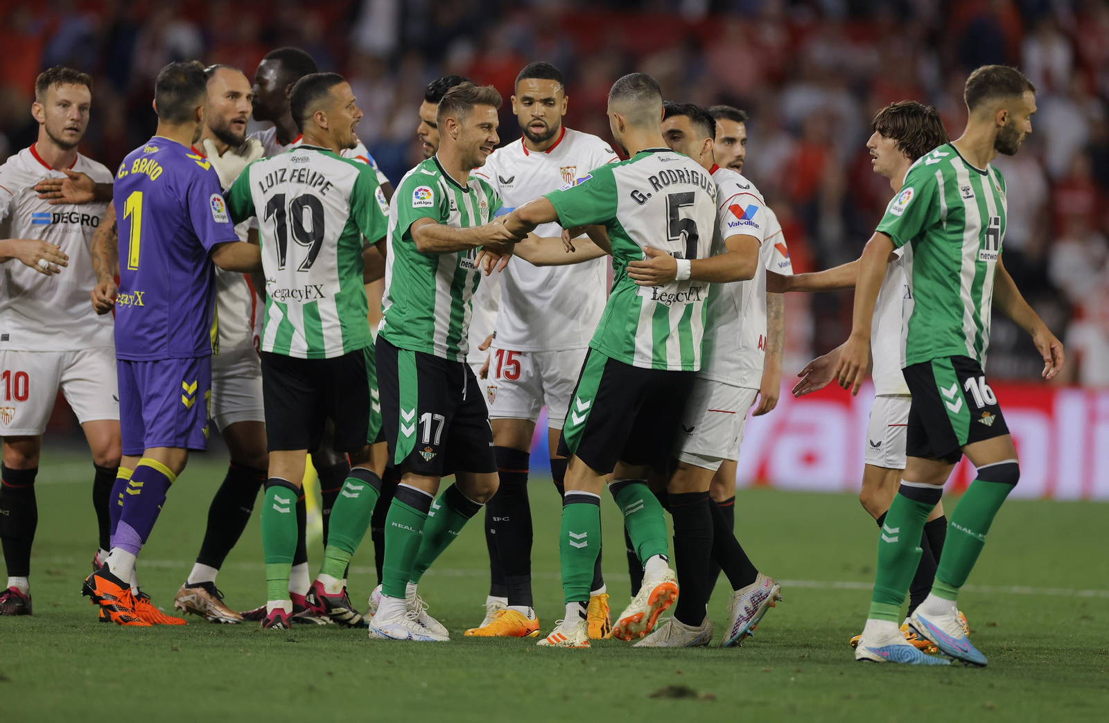 Las fotos del Sevilla-Betis