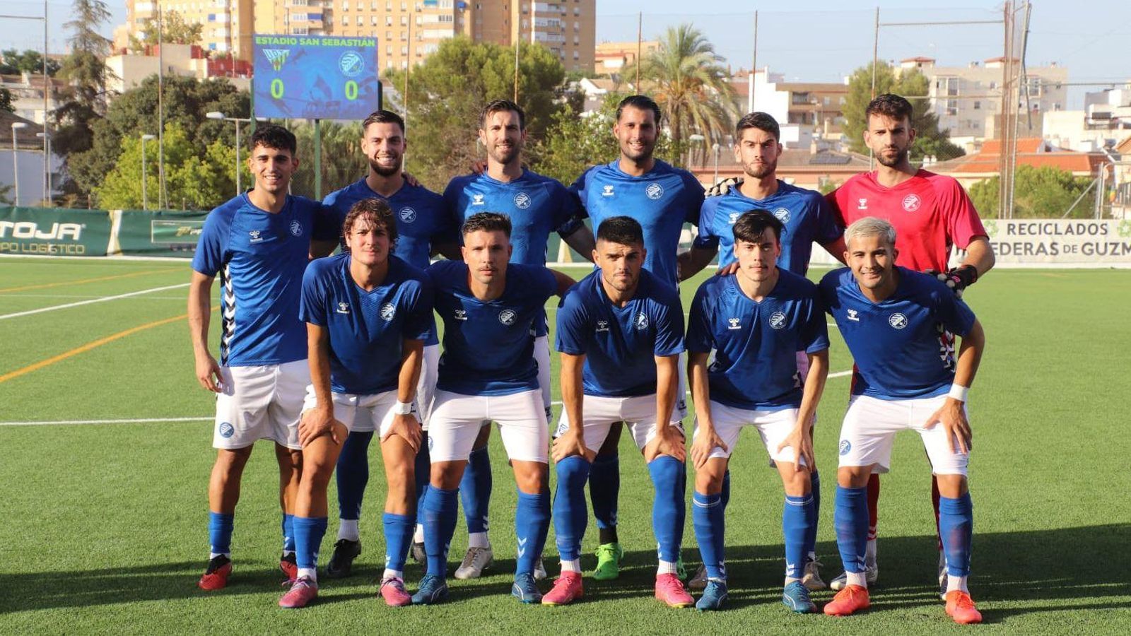 Once inicial que presentó el Xerez DFC ante el Tomares.