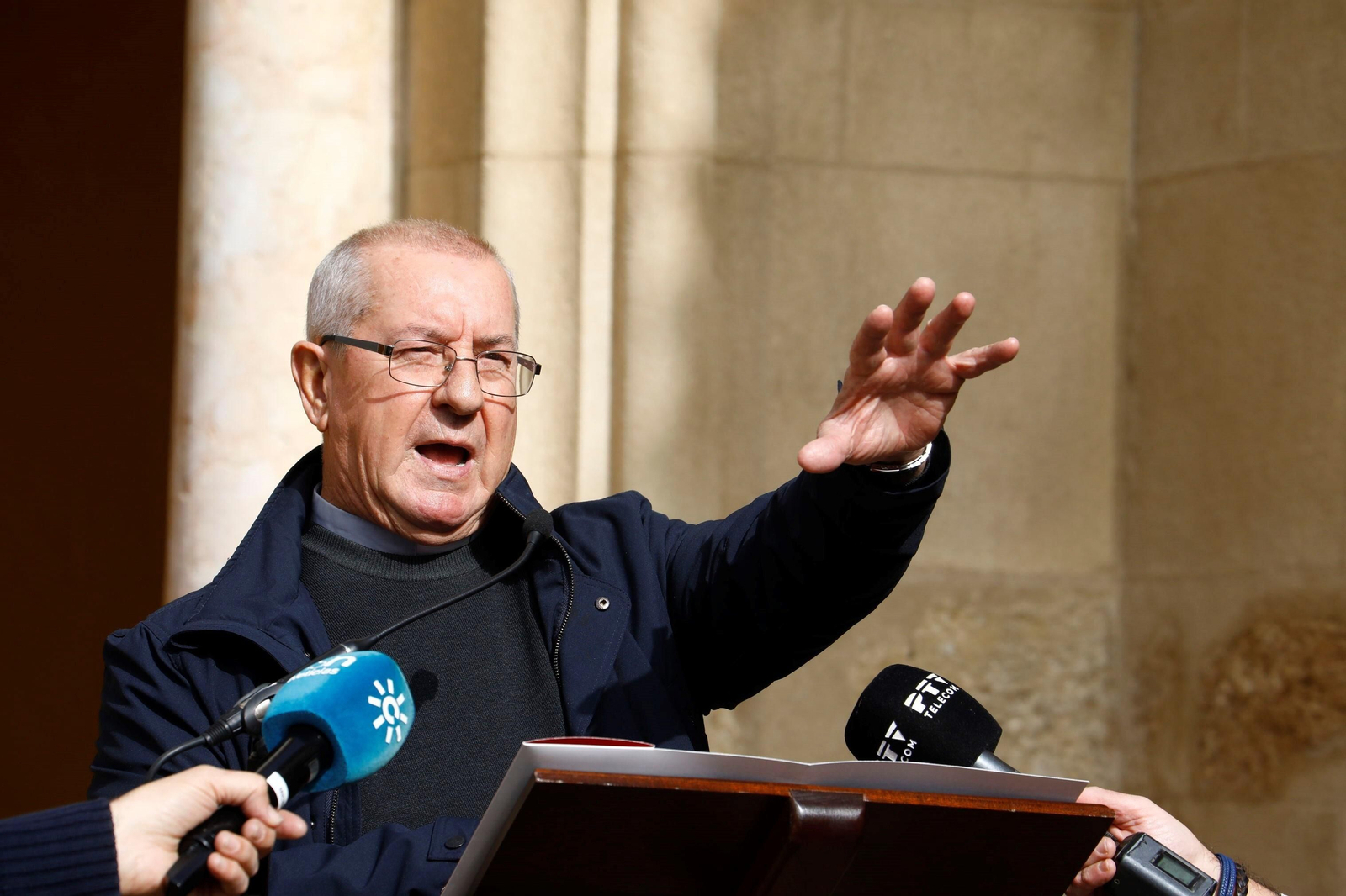 La restauración del machón nororiental de la Mezquita-Catedral, en imágenes