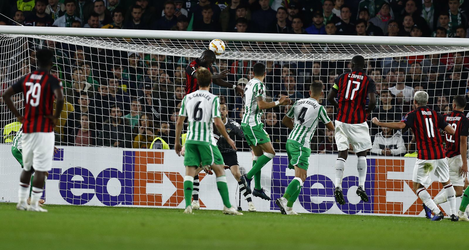 El Betis-Milan, en imágenes