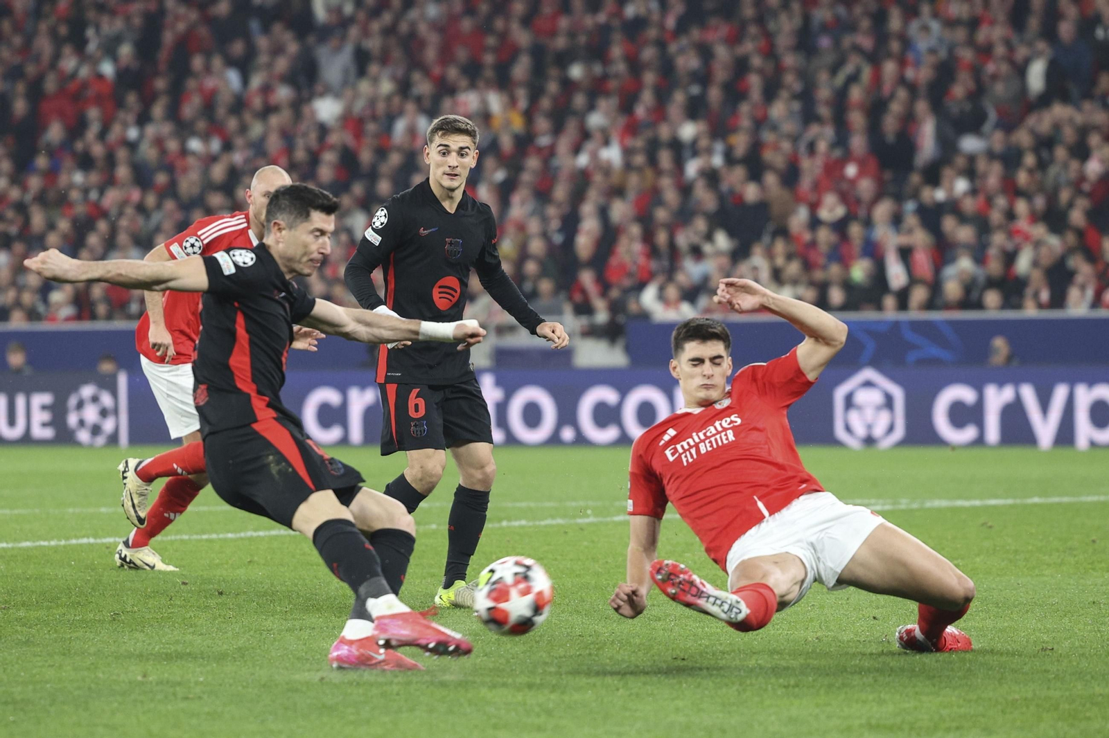 Las fotos del Benfica - Barcelona