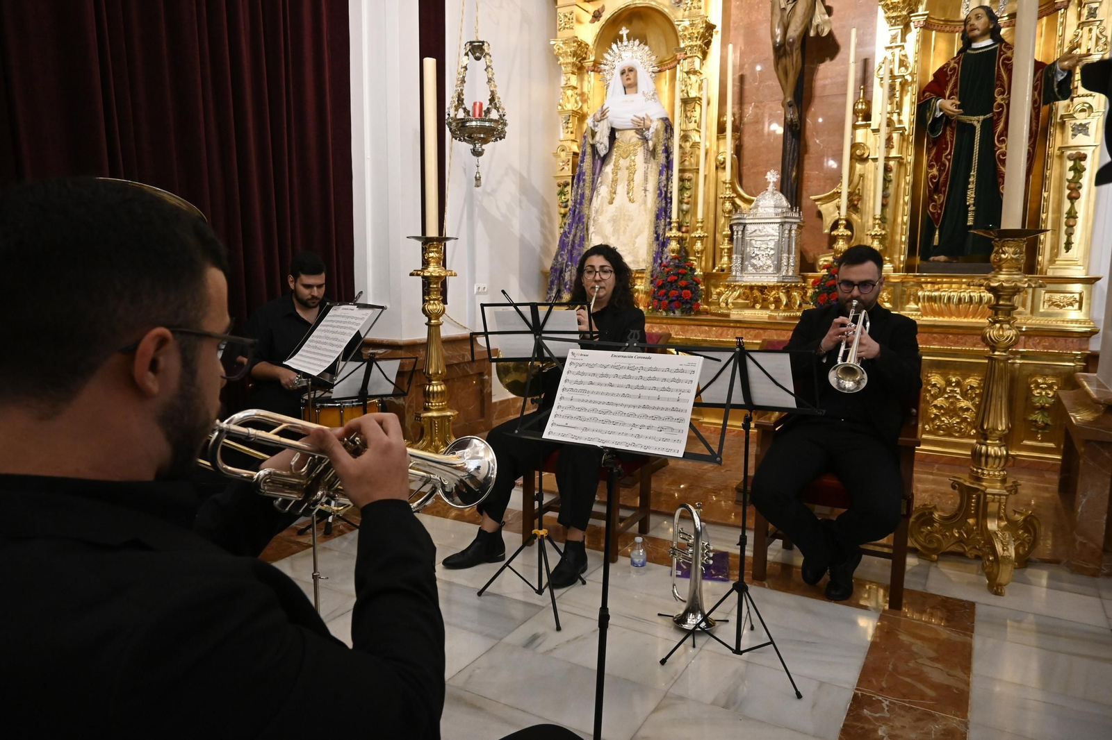 Presentación del cartel de 25 aniversario de la coronación de la Esperanza de Huelva