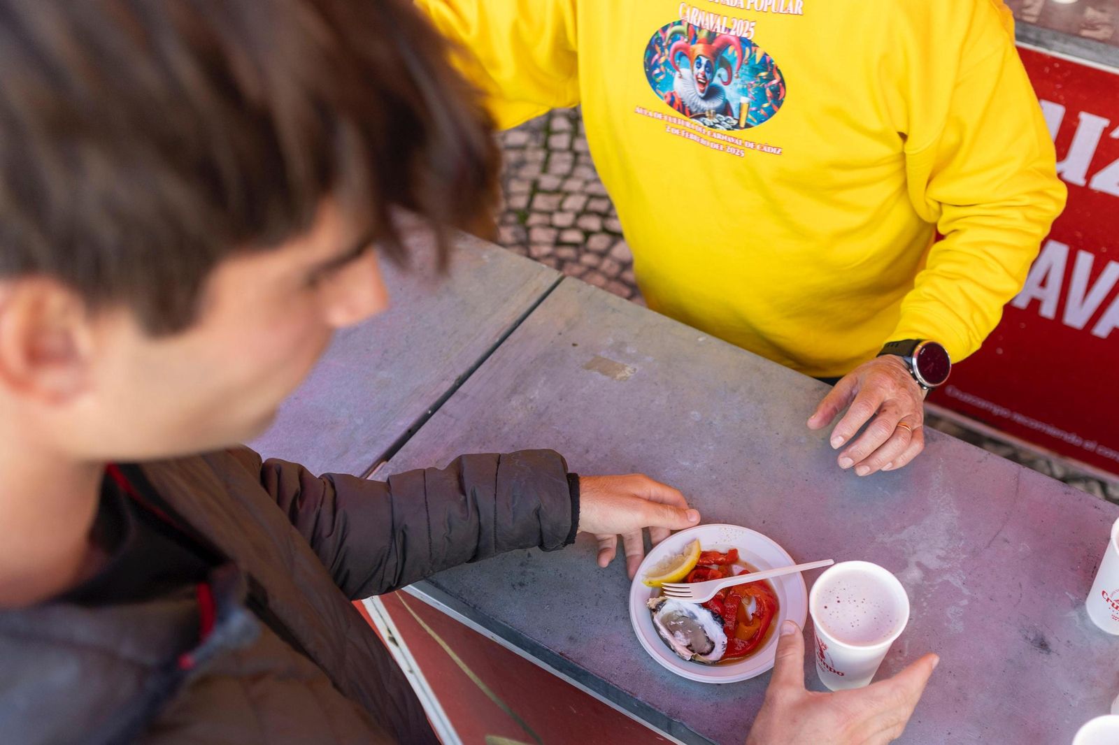 Imágenes de la Ostionada este domingo en San Antonio