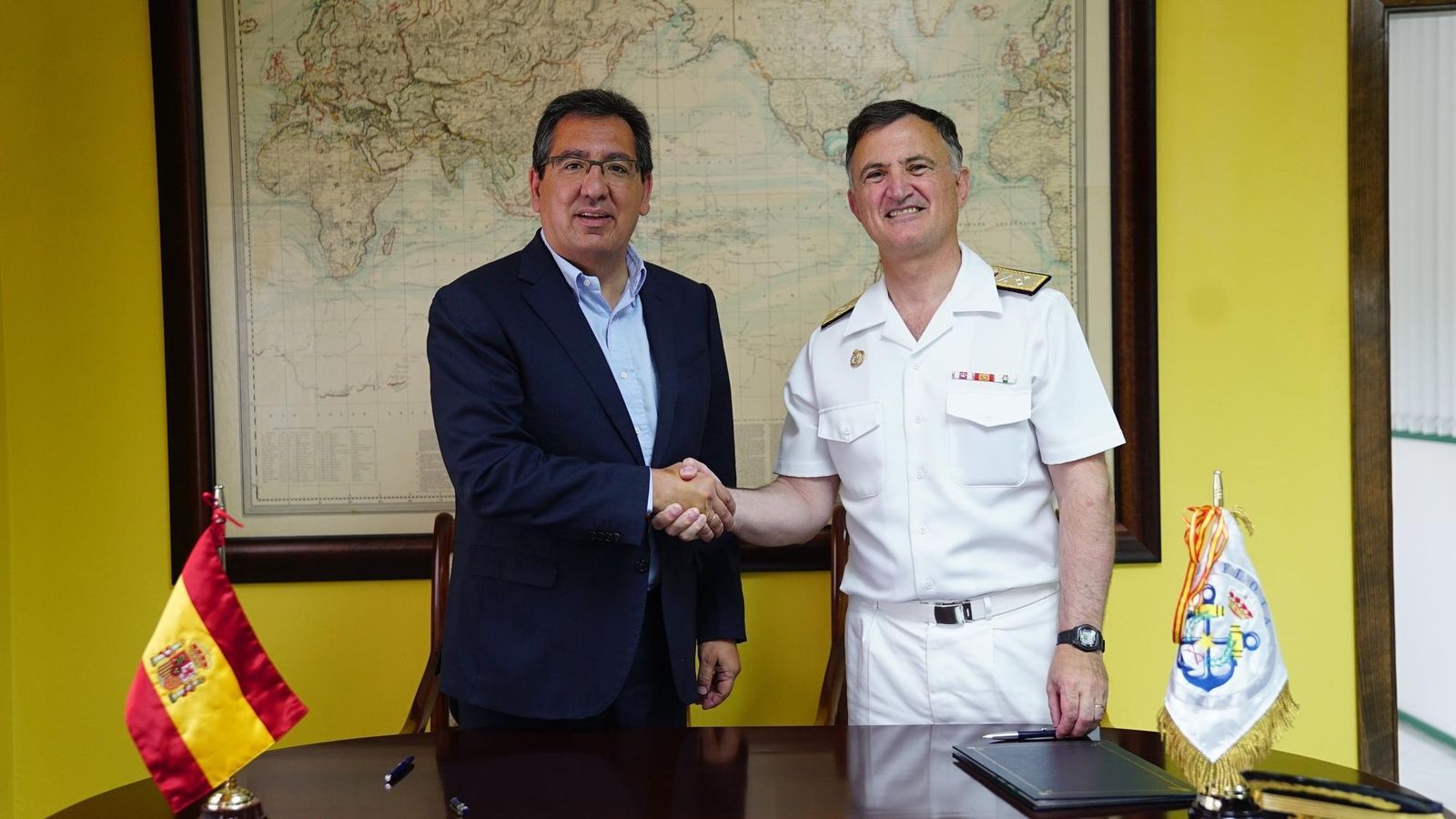 Convenio entre la Fundación Cajasol y la Armada