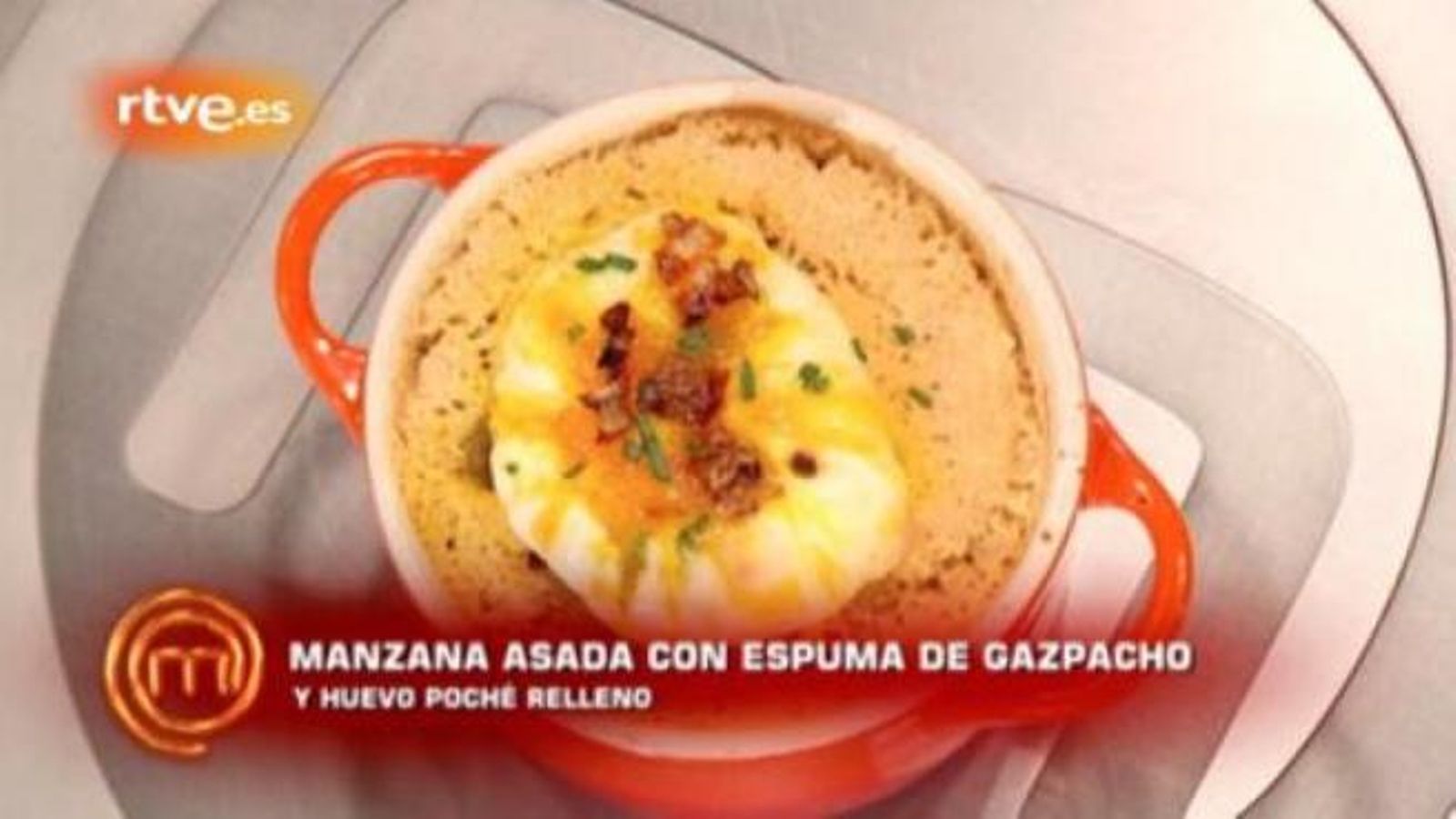 Manzana asada de Paloma.