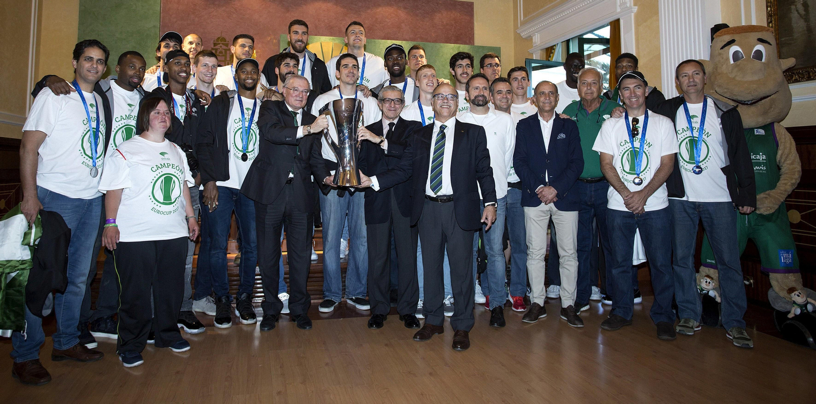 La era de Eduardo García como presidente del Unicaja, en fotos