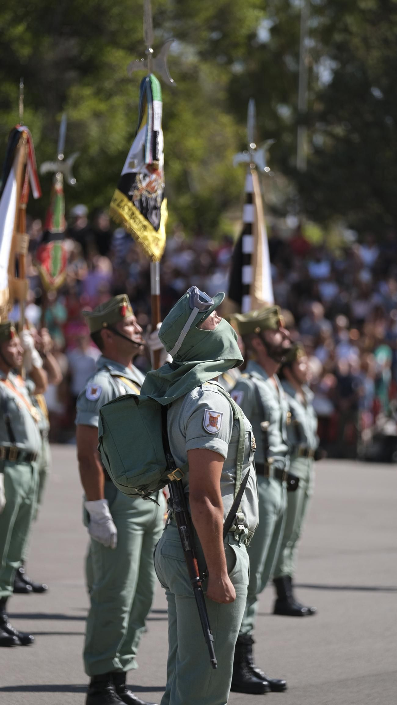 Imágenes del 102 aniversario de La Legión en Almería
