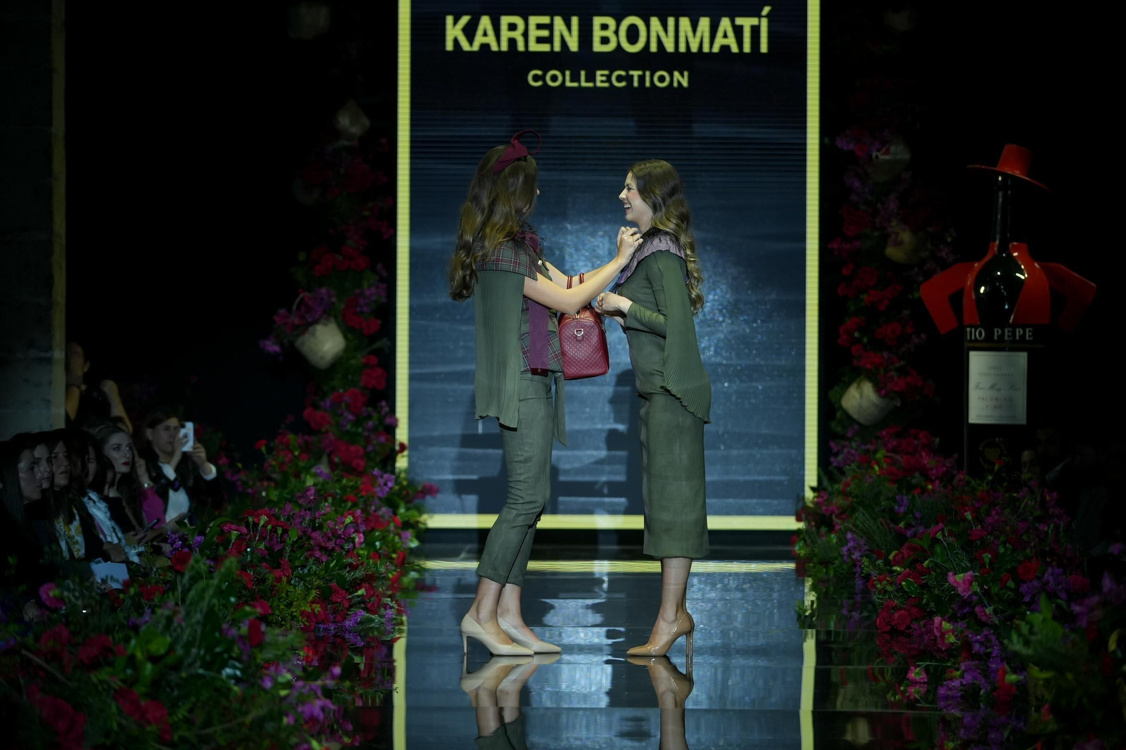 Desfile de Karen Bonmatí en la Pasarela Flamenca Tío Pepe Jerez 2024