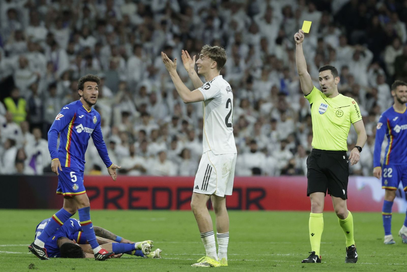 Las fotos de la derrota del Real Madrid contra el Getafe
