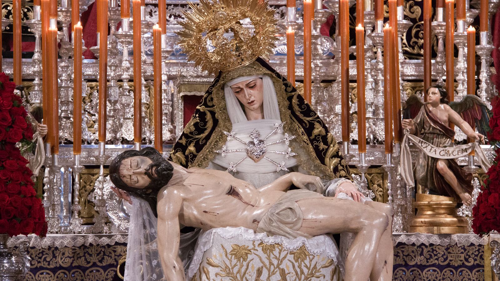 La Piedad de los Servitas expuesta en veneración