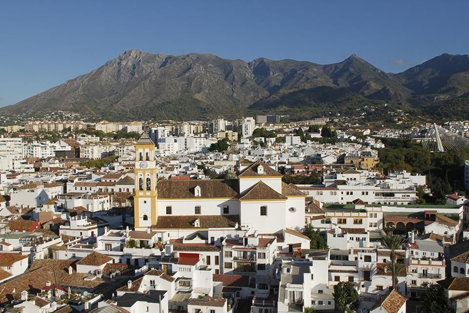 Vista aérea de Marbella. Vista aérea de Marbella.