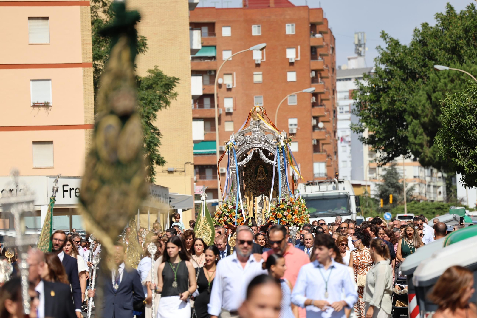 Imágenes del inicio de Misión Jubilar ‘Un camino de Esperanza’ de la Hermandad de Nuestra Señora del Rocío de Huelva