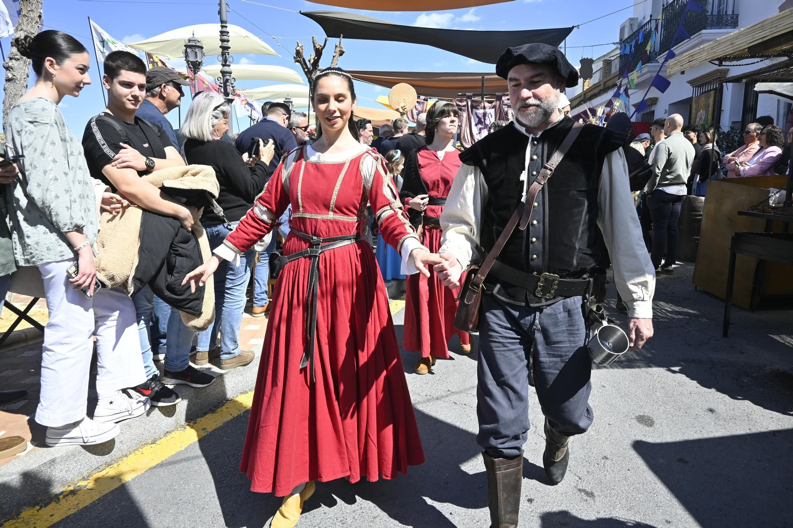 Las mejores imágenes de la Feria Medieval del Descubrimiento en Palos de la Frontera 2025
