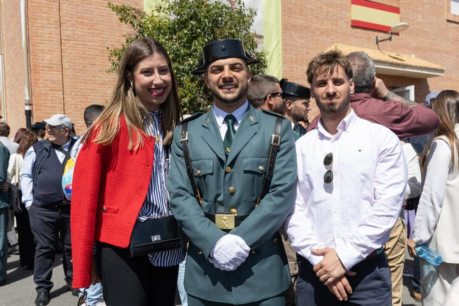 Jura de bandera de la 130ª promoción de guardias civiles de la Academia de Baeza