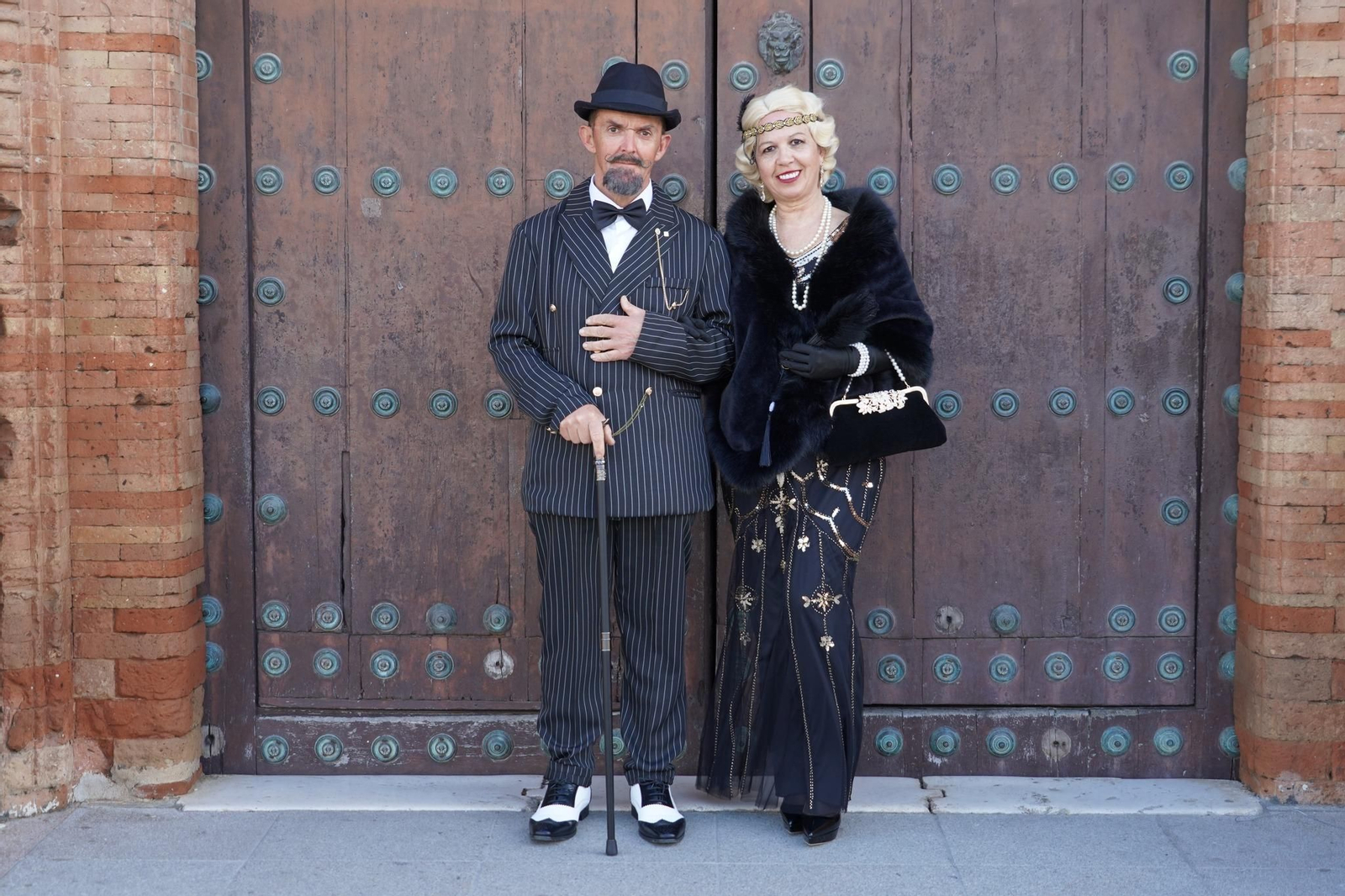 Así se disfrazaron los moguereños para la Feria de Época 1900 de Moguer