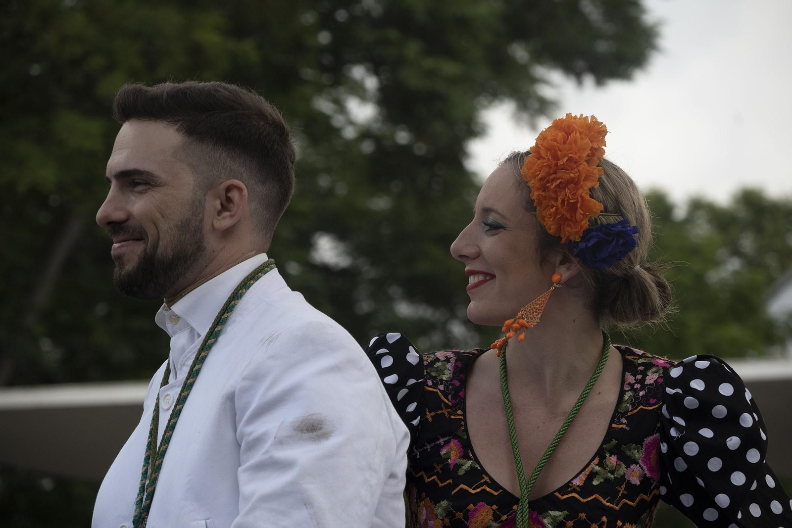 Todos los rocieros de la comitiva de la Hermandad de Huelva, en imágenes