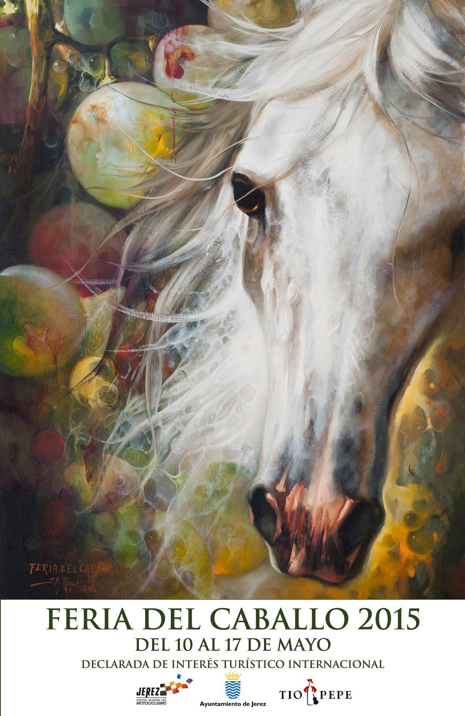 Cartel de la Feria del Caballo 2015 Autor: José Manuel Reyes Los carteles de la Feria del Caballo desde 2010