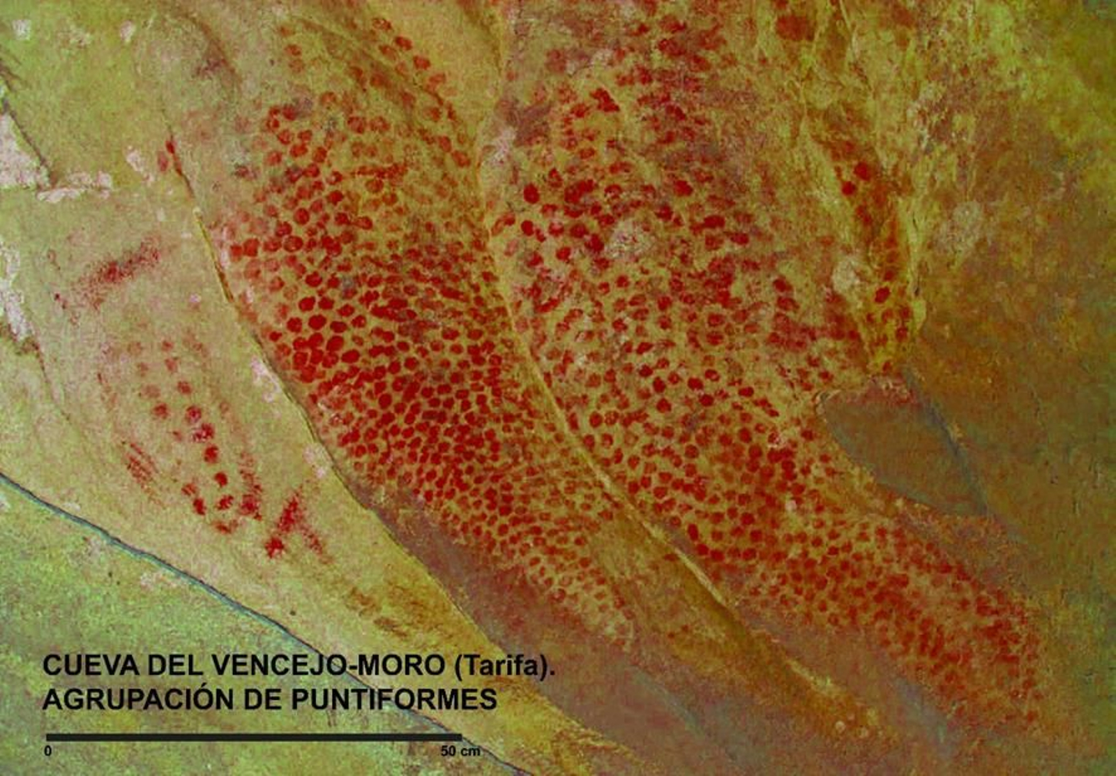 Puntuaciones y sus agrupaciones en el arte prehistórico