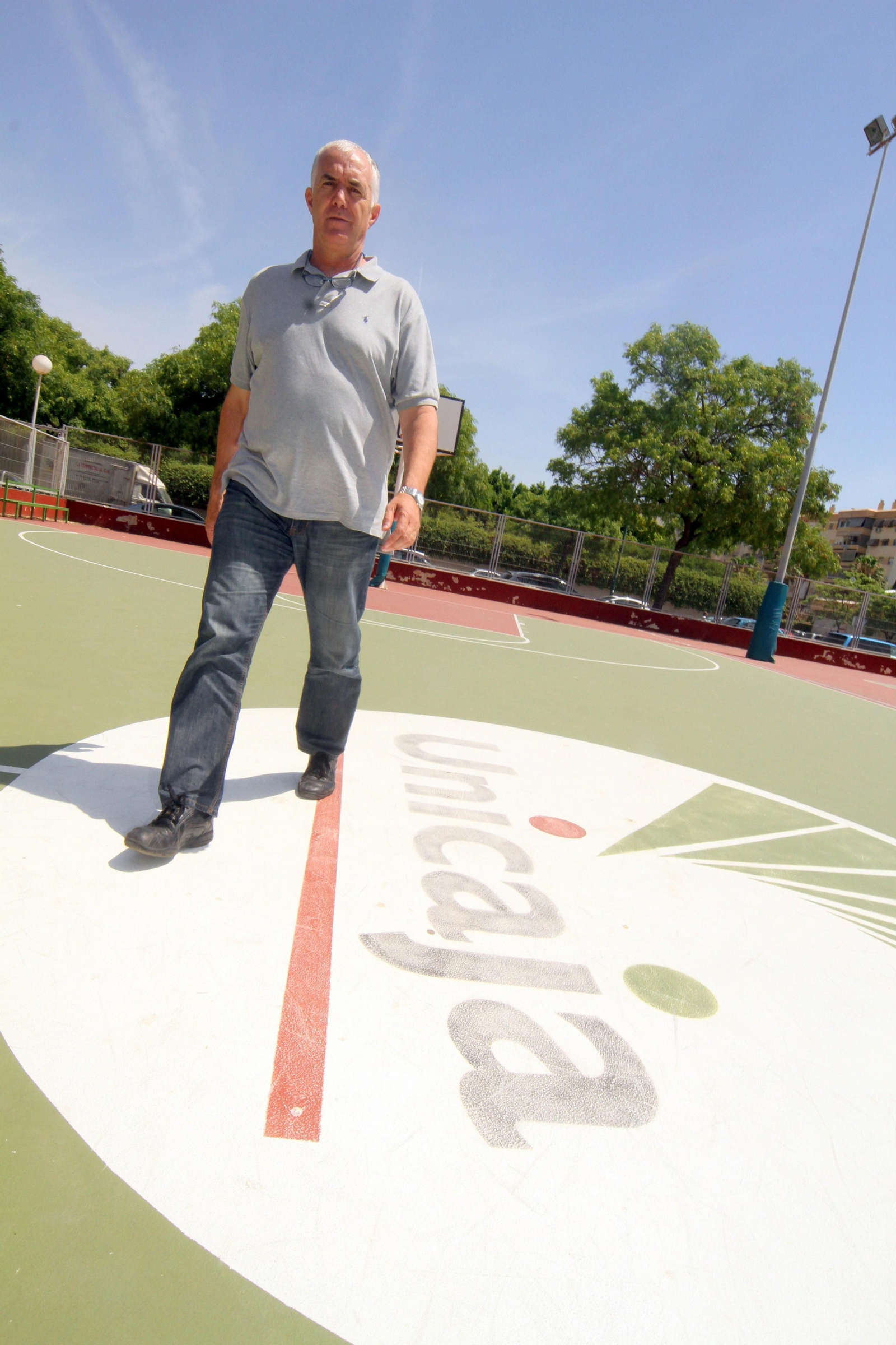 Las fotos de Manolo Rubia en su etapa en el Unicaja