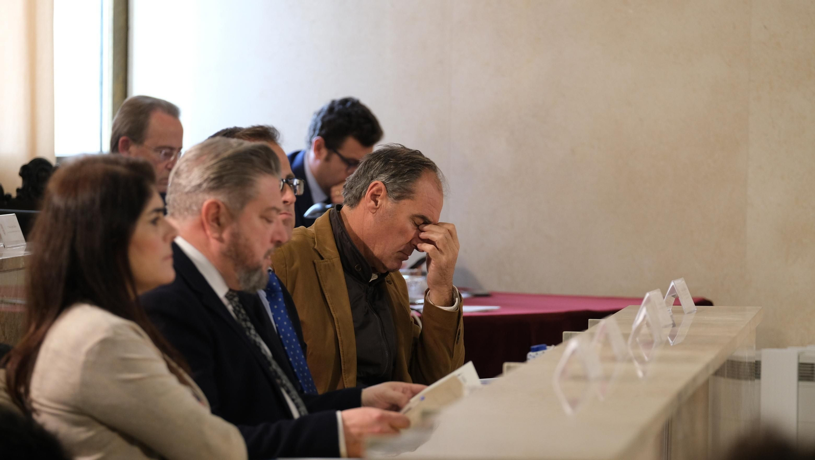 Imágenes del Pleno del Ayuntamiento de Almería