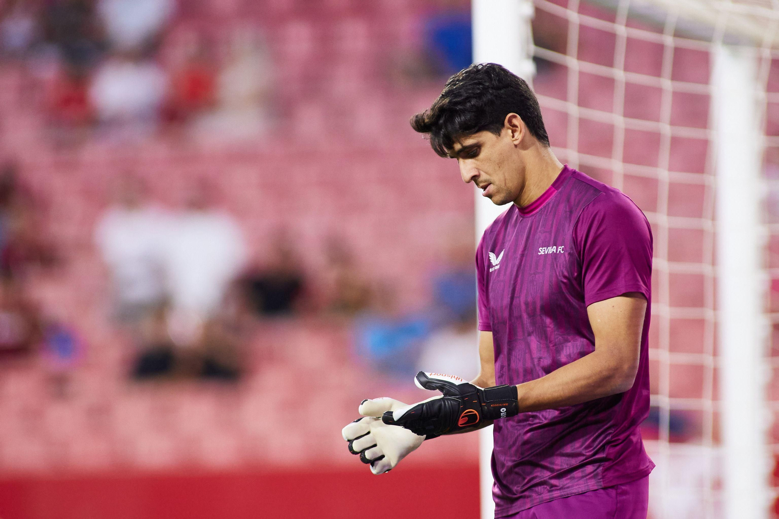 Bono, en el partido ante el Valencia