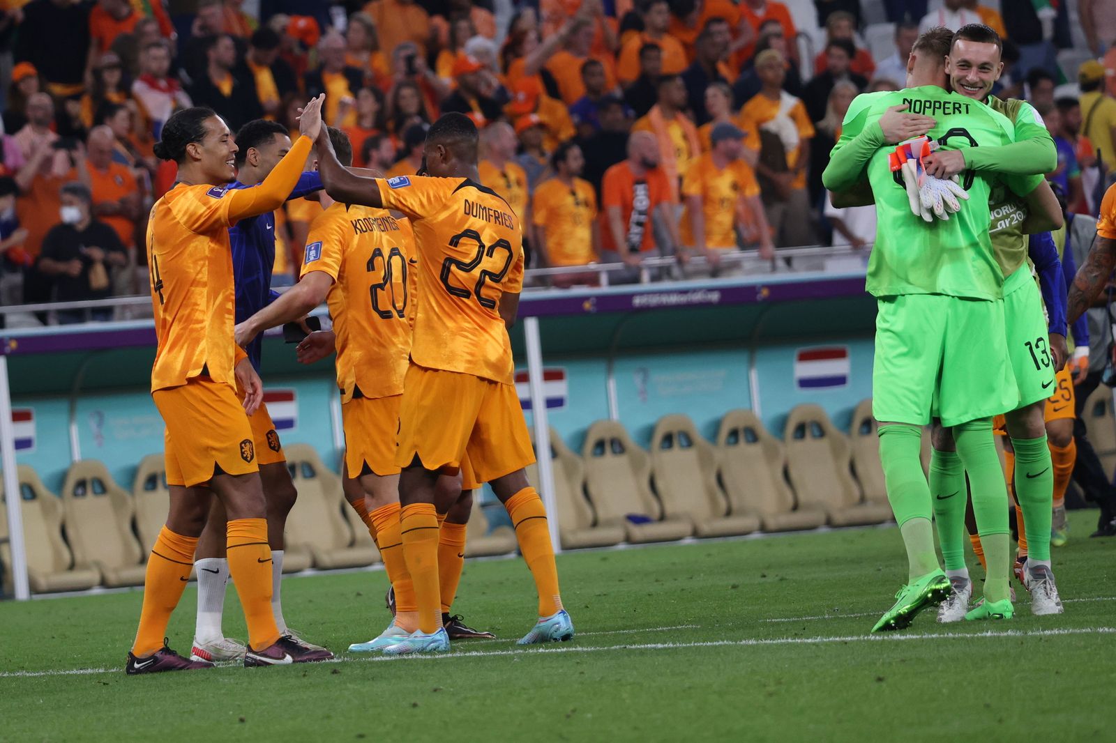 Las imágenes del Senegal - Países Bajos